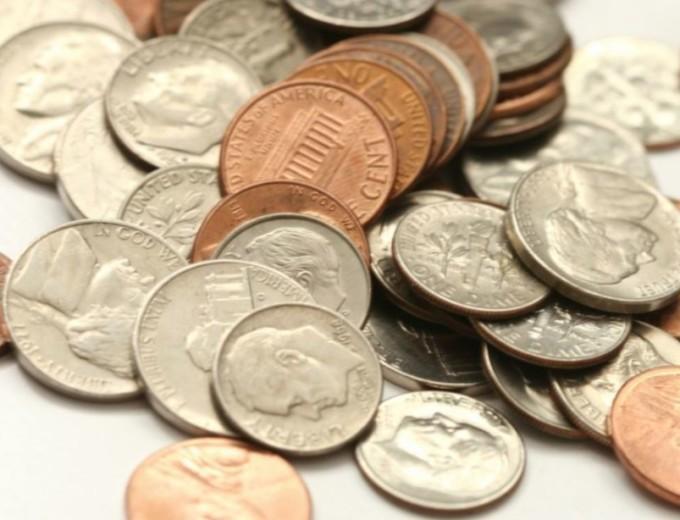 Image of United States coins.