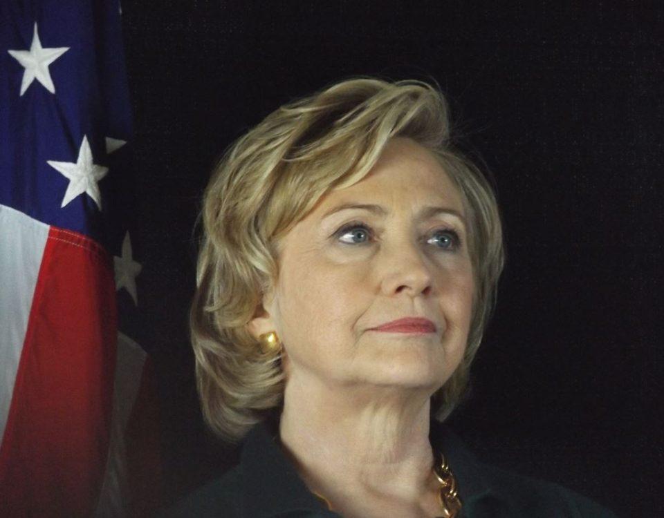 Image of Hillary Clinton featured in the "Hillary Clinton's Campaign Video Jam Packed With Subliminal Messages" blog.