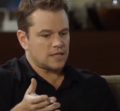 Matt Damon Shuts Down a Female Producer Calling for Diversity