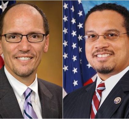 Tom Perez & Keith Ellison, Google, phots labels for re-use