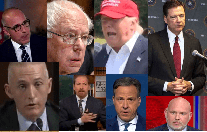 Collage of male politicians feature in the "The Shame in White Male Savior Syndrome" blog.